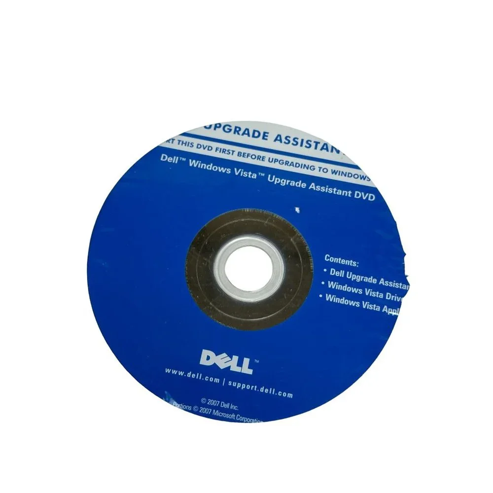 Dell Windows Vista Upgrade Assistance DVD 2007